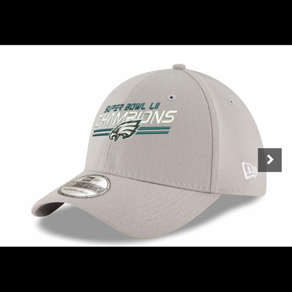 Philadelphia Eagles New Era Super Bowl LIl Champions 39THIRTY Flex Hat - Picture 1 of 2